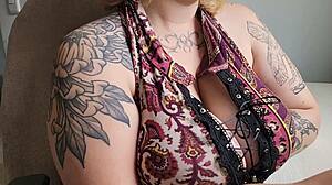 Office Friend's Big Tits