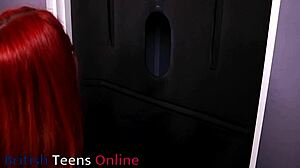 Redhead Nurse Gloryhole