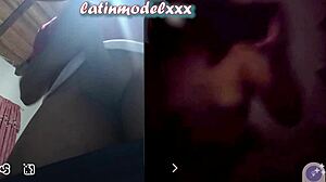 Model Watches Masturbation