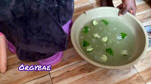 Pedicure Pussy Tease