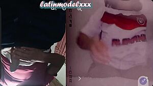 Model Watches Masturbation