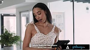 strapon turns fucking