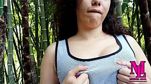 拉丁骚妹户外潮吹