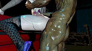 Public Anal Creampie