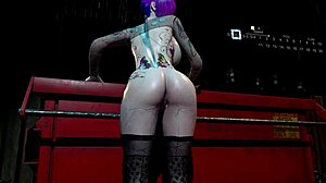 Public Anal Creampie