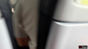 airplane cumshot flash