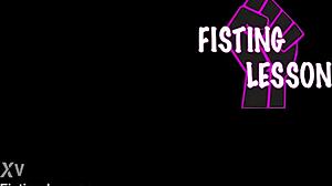 anal fisting gape