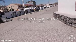 arianna anal casting