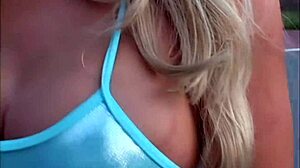 Blonde Anal Gaping