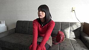 Blindfolded Skirt Tease