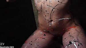 Busty Paint Erotic