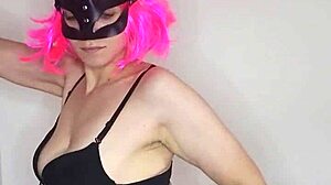 masked tits dildo