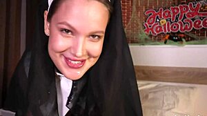 Nun Cum Swallow