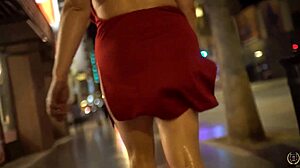 公共场合骑乘黑人大屌