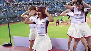 Swaying Cheerleaders