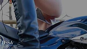 dildo motorcycle ride