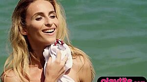 ukrainian beach strip