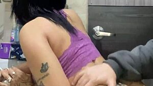 Bathroom Pussy Creampie