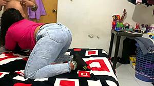 transporte publico follando