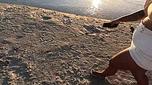 Public Anal Creampie