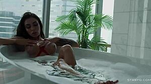 Russian Bathtub Tease