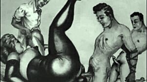 erotic vintage drawings