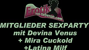 Blonde Teen Gangbang