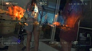 halloween thong flash