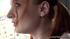 Public Cheerleader Fuck