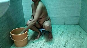 Indian Bath Creampie