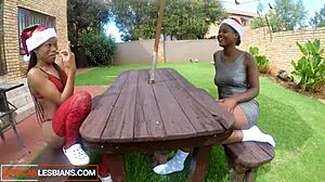 black girls scissoring