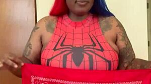 Spider Strip Cosplay